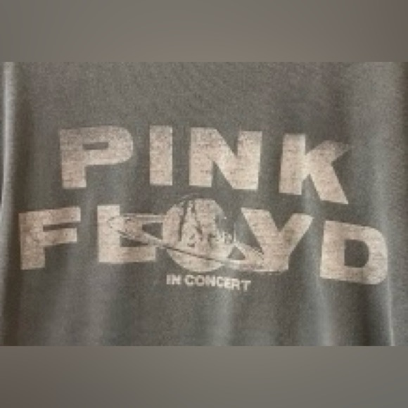 EUC ‘Pink Floyd In Concert’ Gray Pullover Sweatshirt, Size Medium, Preloved - Picture 4 of 9